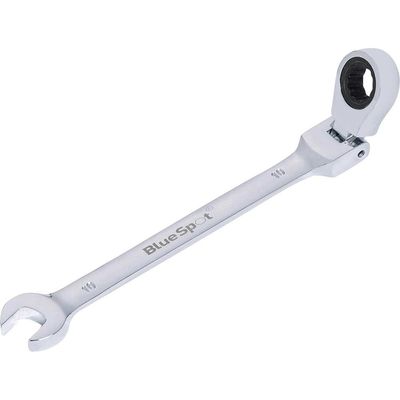 Bluespot Flexible Head Ratchet Spanner 10mm