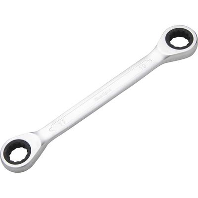 BlueSpot Double Ring Ratchet Spanner 17mm x 19mm