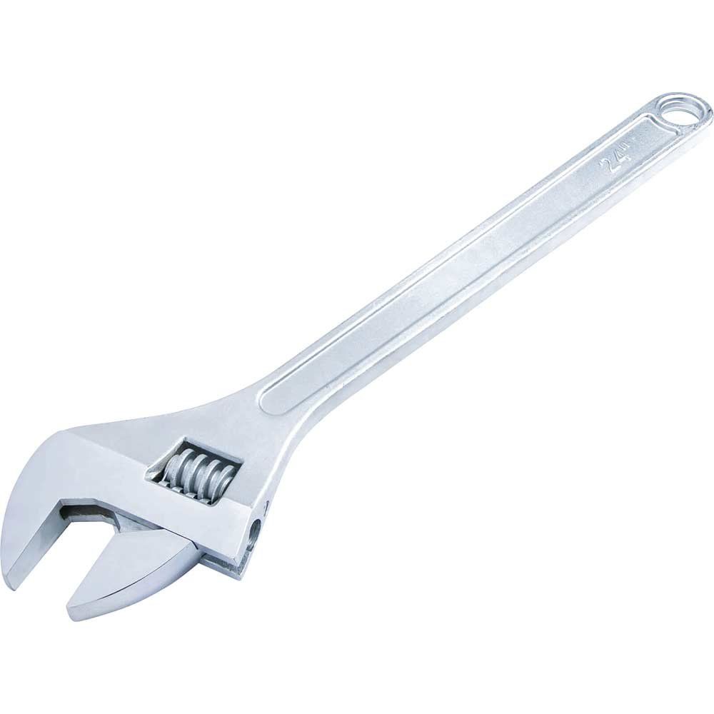 BlueSpot Extra Long Handle Adjustable Spanner 590mm - Image 1