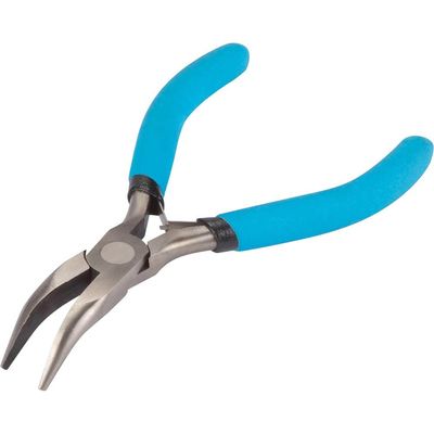 Bluespot Soft Grip Mini Bent Nose Pliers 80mm