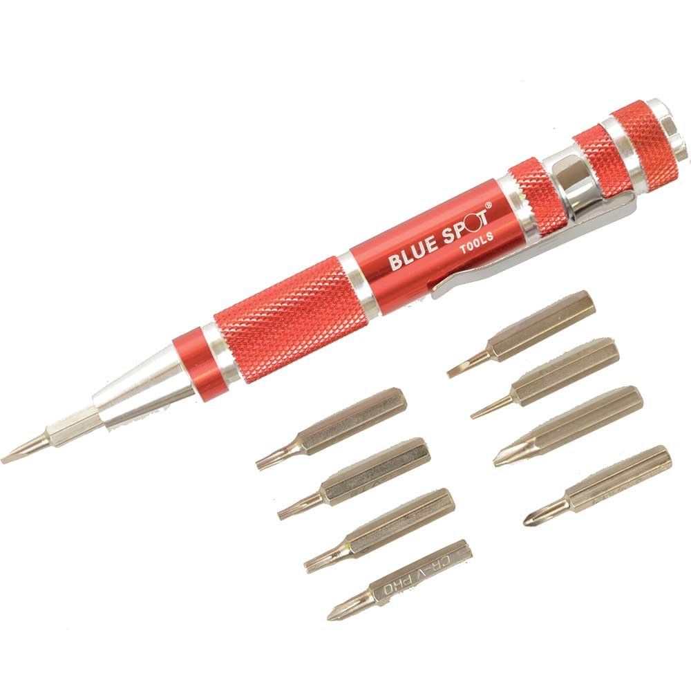 Blue Spot Precision 9 in 1 Slotted, Phillips and Torx Screwdriver - Image 1