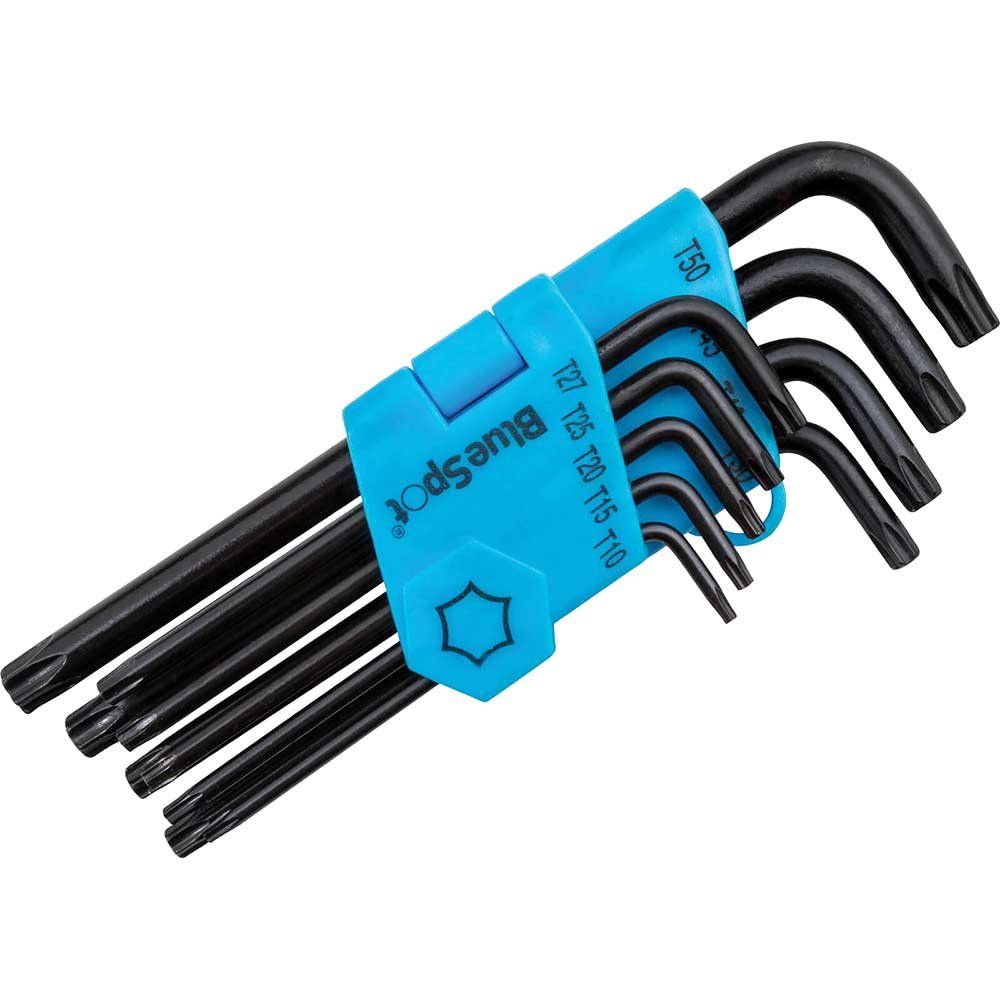 BlueSpot 9 Piece Long Arm Torx Key Set - Image 1