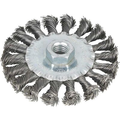 Bluespot Flat Twist Knot Wire Wheel