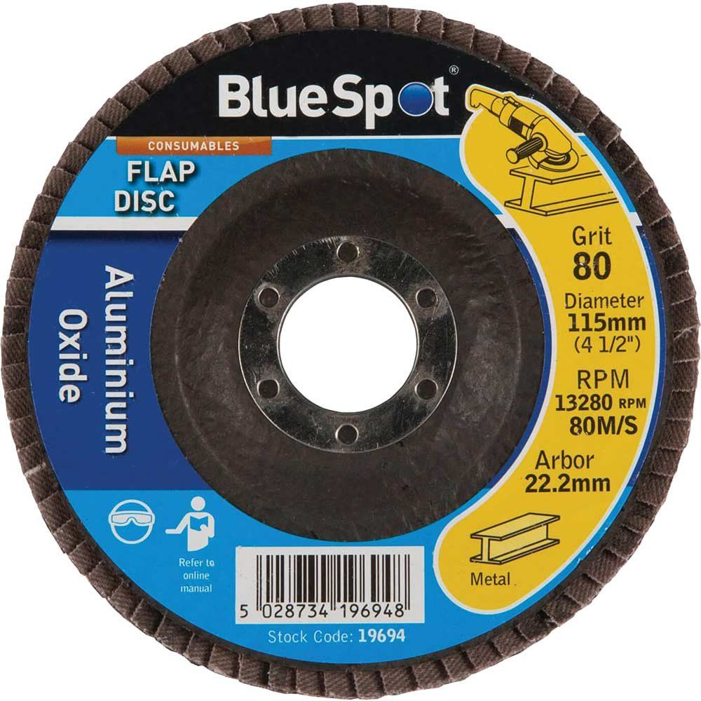 BlueSpot Flap Disc 115mm 115mm 80g - Image 1