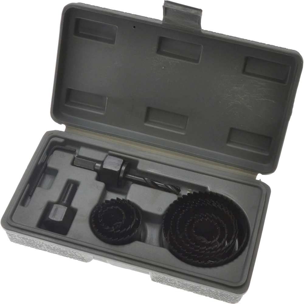 BlueSpot 11 Piece Multi Hole Saw Set - Image 1