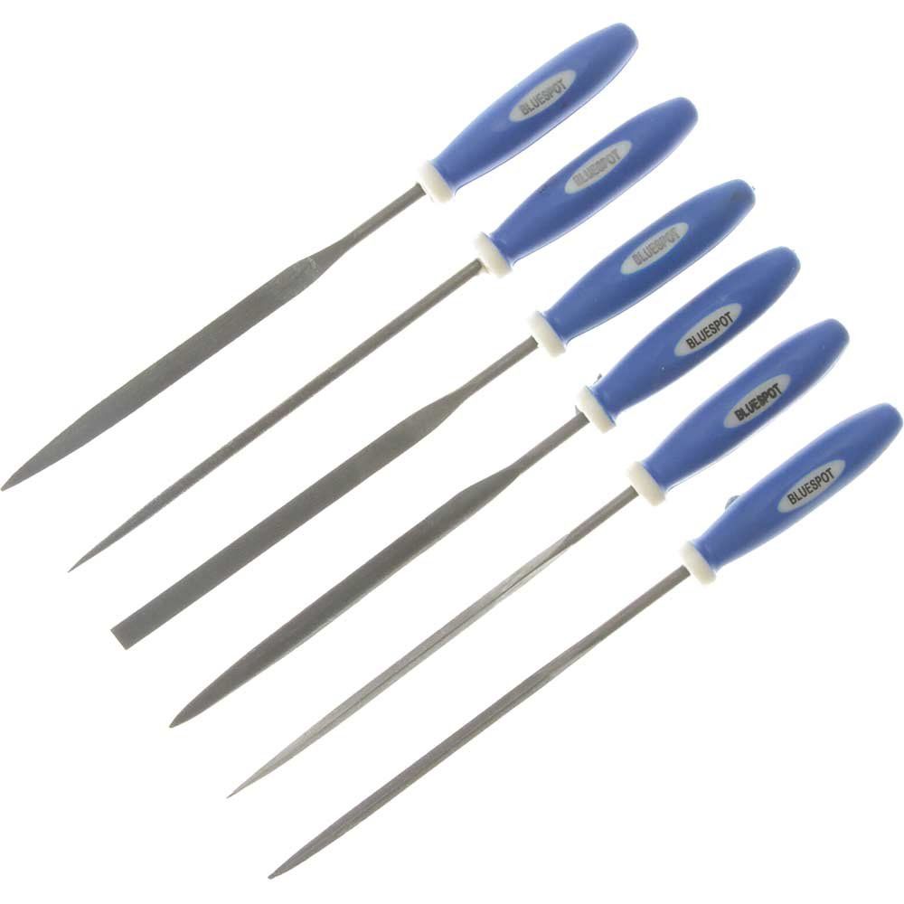 BlueSpot 6 Piece Mini File Set With Pouch - Image 1