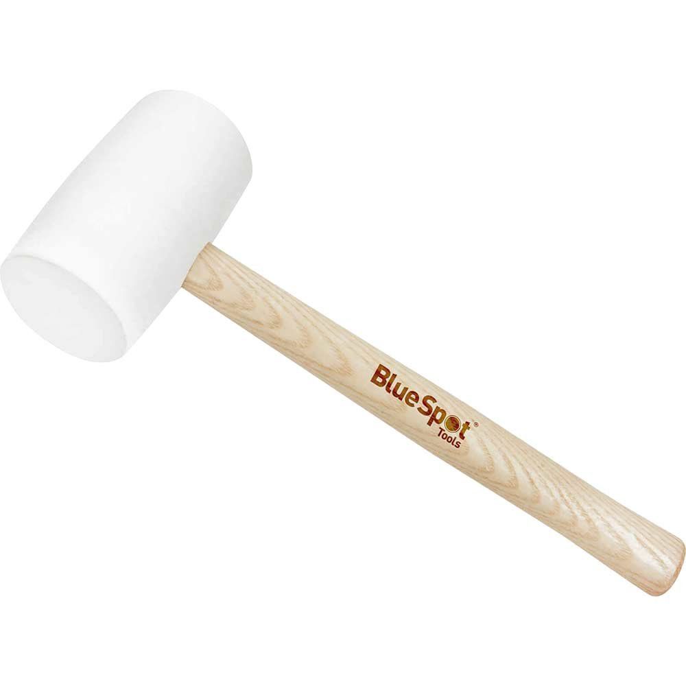 BlueSpot White Rubber Mallet 450g - Image 1