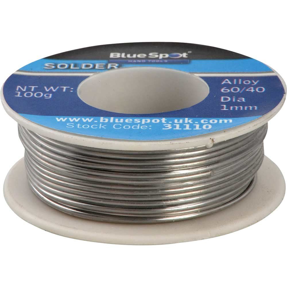 Bluespot Flux Covered 60/40 Solder 100g - Image 1