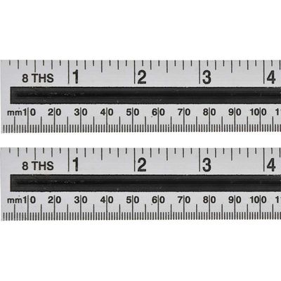 BlueSpot Aluminium Ruler 12" / 300mm