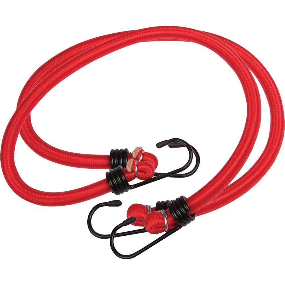 BlueSpot Bungee Cords 600mm Red Pack of 2 - Image 1