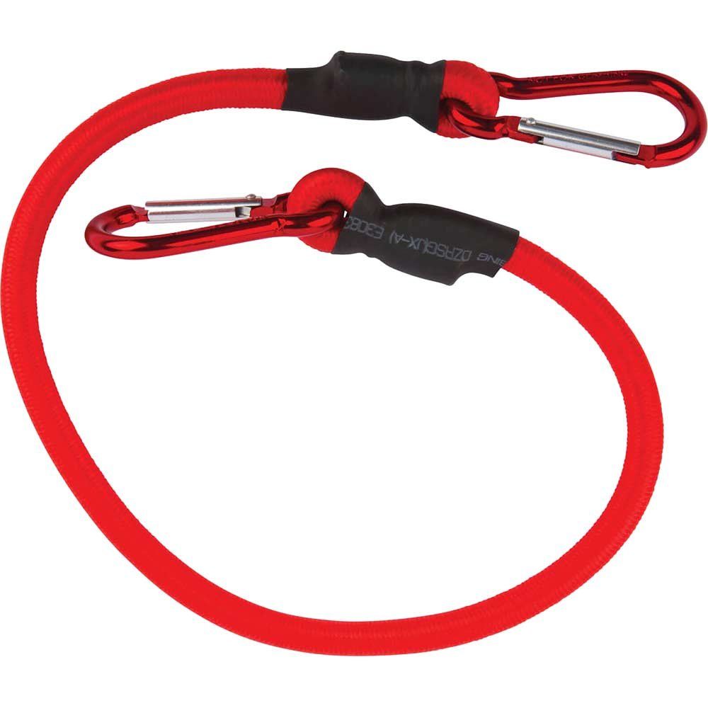 Bluespot Snap Clip Elastic Bungee Cord 600mm Red Pack of 1 - Image 1