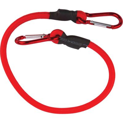 Bluespot Snap Clip Elastic Bungee Cord 600mm Red Pack of 1