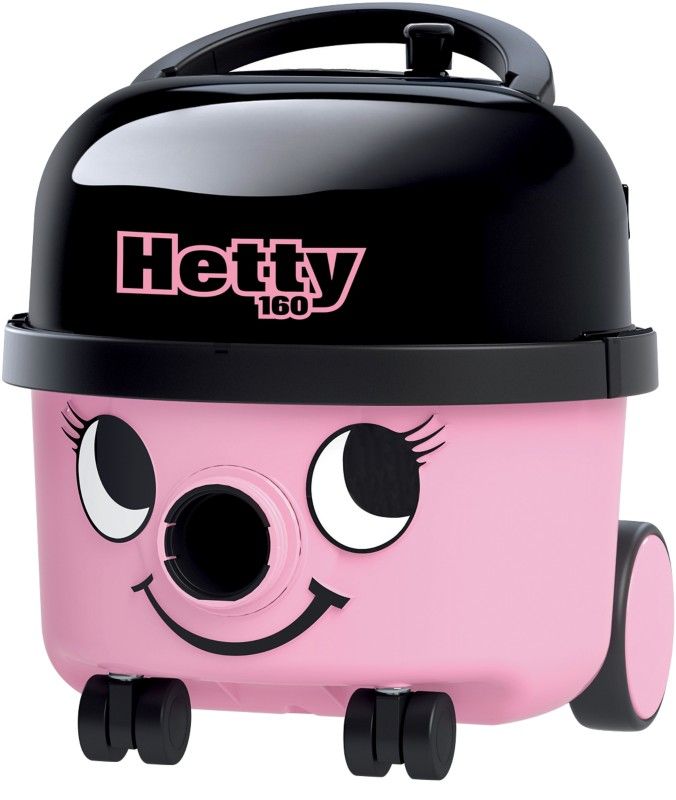 Numatic HET160 Hetty Bagged Vacuum Cleaner - Pink - Image 1