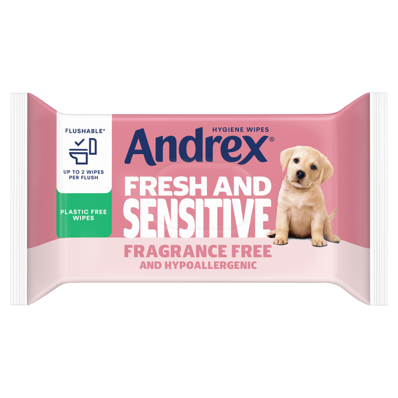 Andrex Fragrance Free Washlets - Image 1