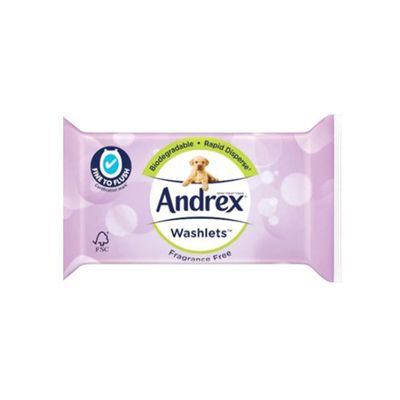 Andrex Fragrance Free Washlets - Thumbnail 2