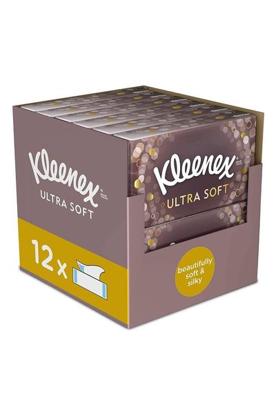 Kleenex Facial Tissues Ultra Soft Luxury And Silky Tissues - 24