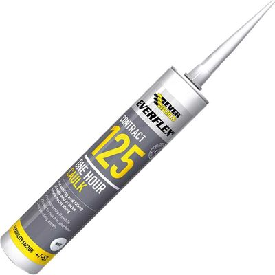 Everbuild One Hour Decorators Caulk White 310ml