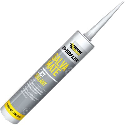 Everbuild Sika 489540 Galva Mate Sealant Grey C3 - Thumbnail 2