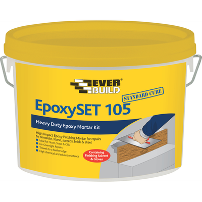 Everbuild 105 Epoxyset Mortar Repair Kit for Floors, Steps and Cills - Thumbnail 2