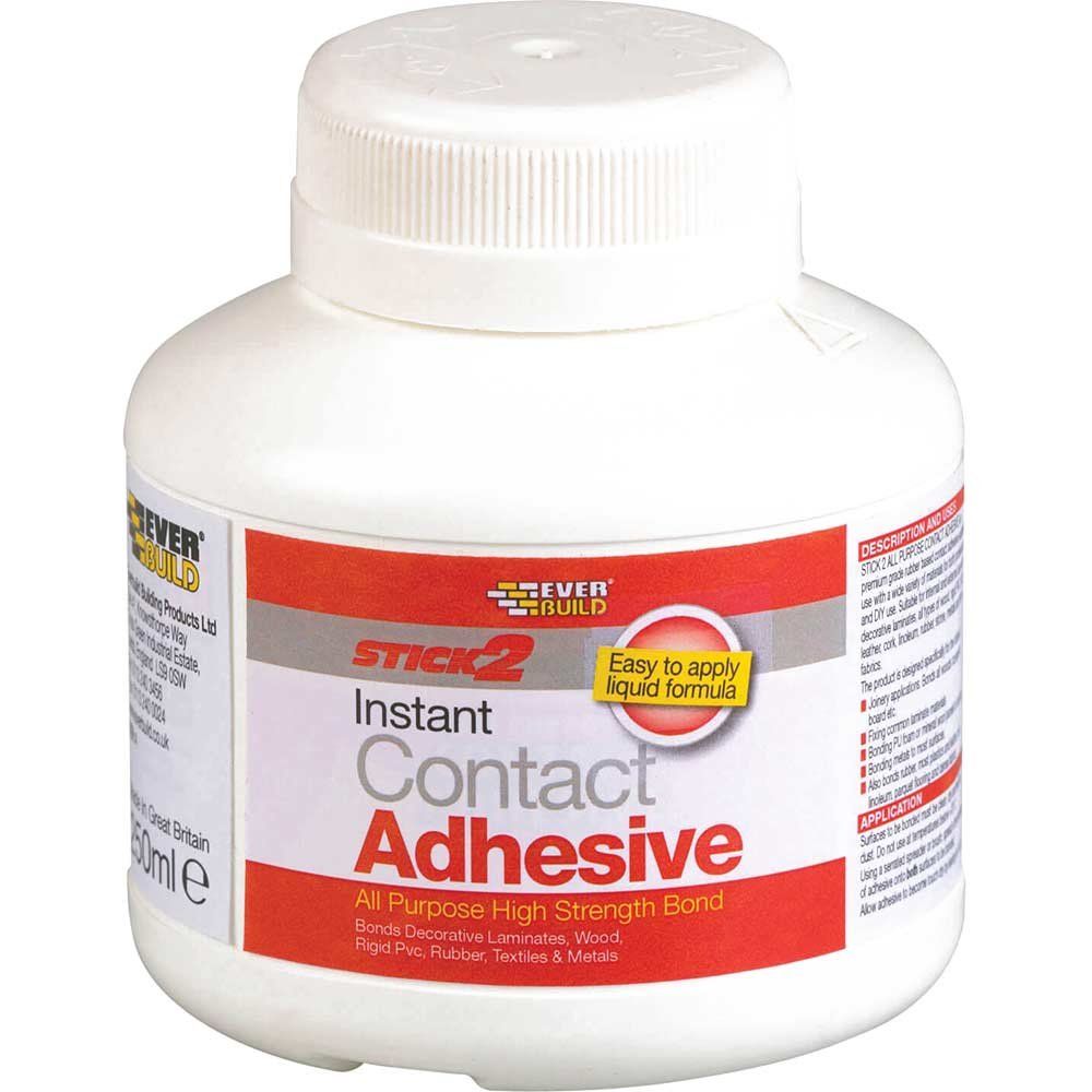 Everbuild Stick 2 All Purpose Contact Adhesive 250ml - Image 1