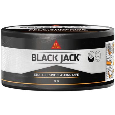 Everbuild Black Jack Flashing Tape 225mm 10m