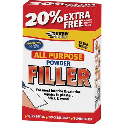 Everbuild All Purpose Powder Filler 585g