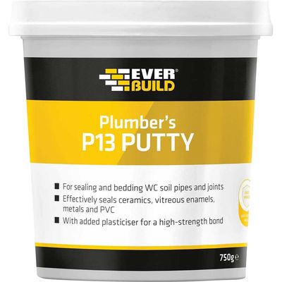 Everbuild Plumbers Putty 750g
