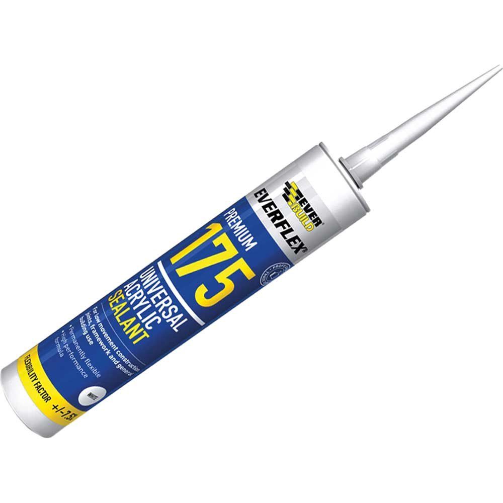 Everbuild Universal Acrylic Sealant Brown 310ml - Image 1
