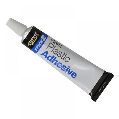 Everbuild Stick2 Hard Plastic Adhesive 30Ml - White - Thumbnail 2