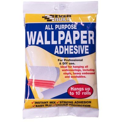 Everbuild All Purpose Wallpaper Paste (10 Roll) - White