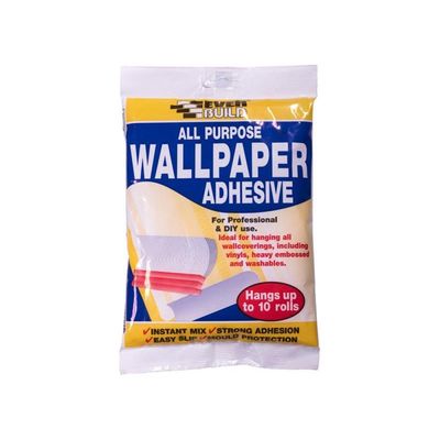 Everbuild All Purpose Wallpaper Paste (10 Roll) - White - Thumbnail 2