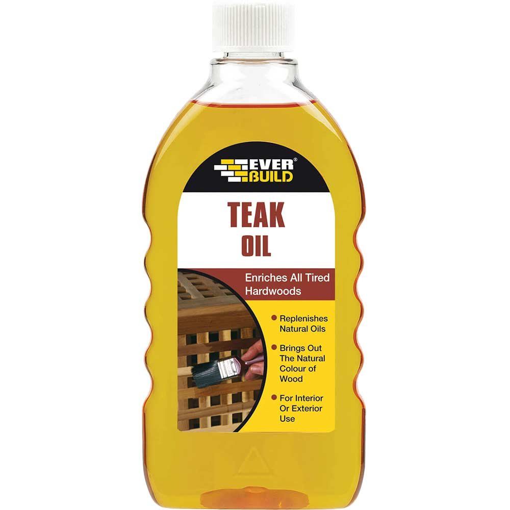 Everbuild Teak Oil 500ml - Image 1