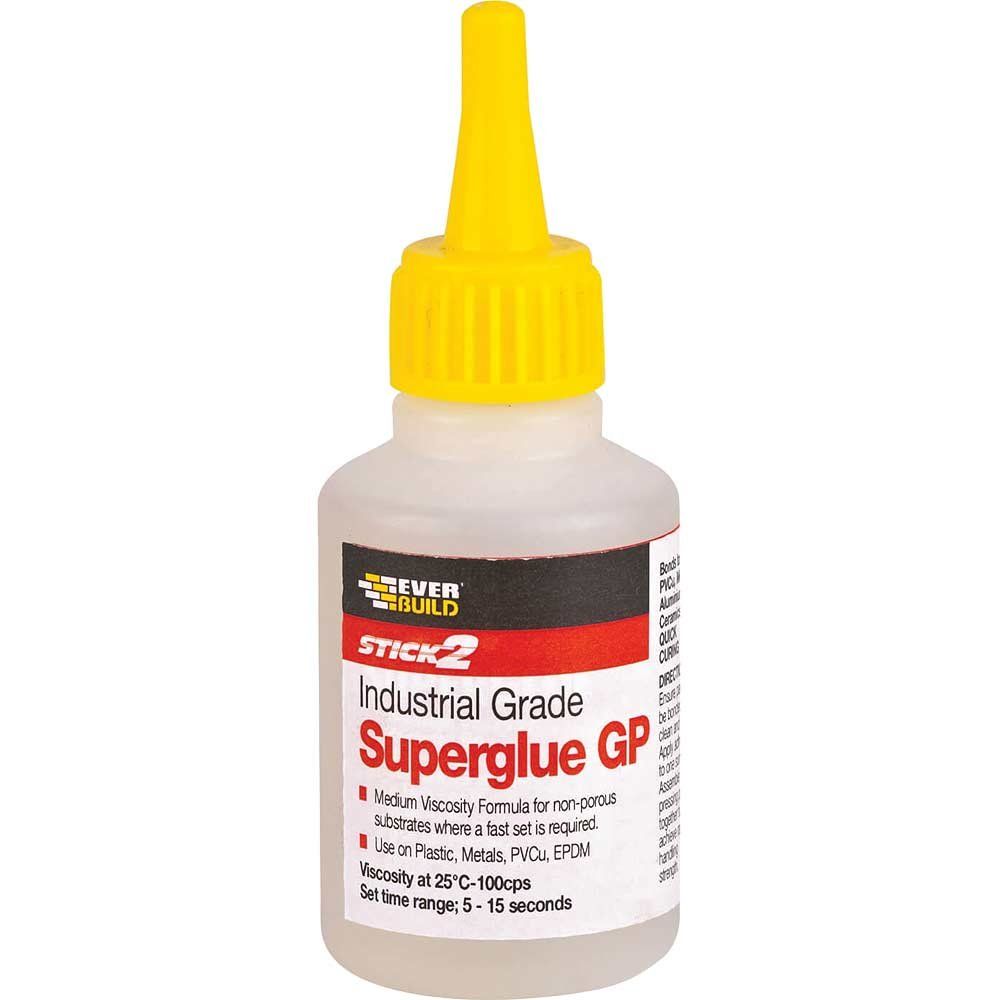 Everbuild Industrial General Purpose Super Glue 50ml - Image 1