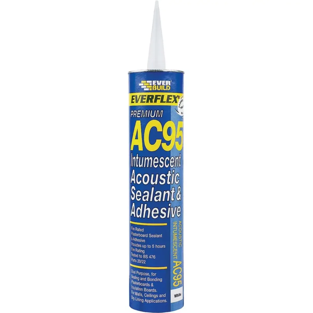 Acoustic Sealant+Adhesive Intumescent Ac95 900Ml - Image 1