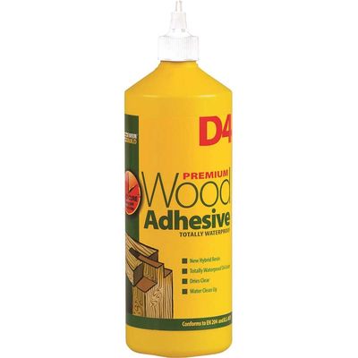 Everbuild D4 Waterproof Wood Adhesive 1l