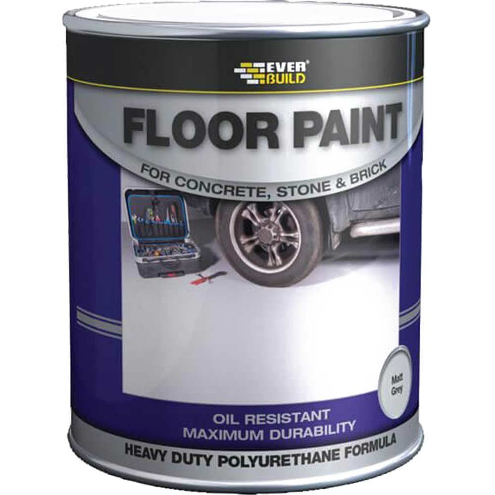 Everbuild Floor Paint Grey 5l - Image 1
