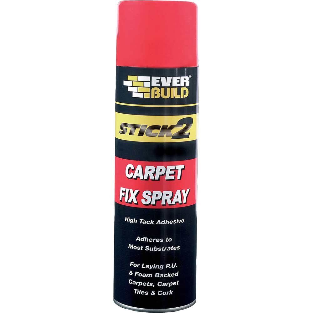 Everbuild Carpet Fix Aerosol Adhesive 500ml - Image 1