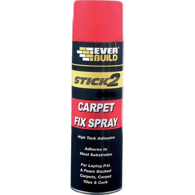 Everbuild Carpet Fix Aerosol Adhesive 500ml