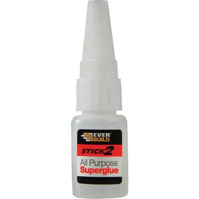 Everbuild Stick 2 All Purpose Super Glue 5ml