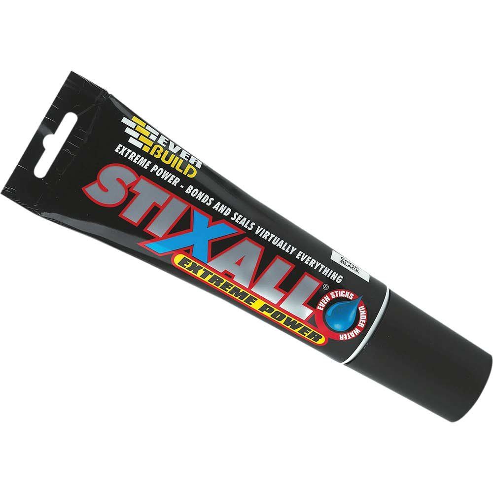 Everbuild Stixall Easi Squeeze Sealant and Adhesive White 80ml - Image 1