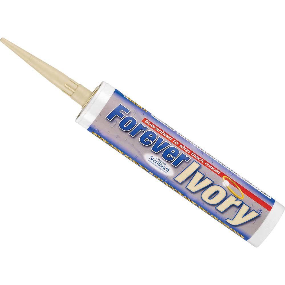 Everbuild Forever White Bath Sealant Ivory - Image 1