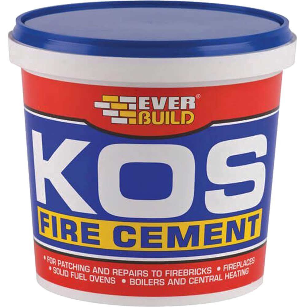 Everbuild KOS Fire Cement Black 1000g - Image 1