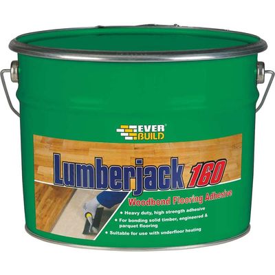 Everbuild Lumberjack 160 Woodbond Flooring Adhesive 10l - Thumbnail 2