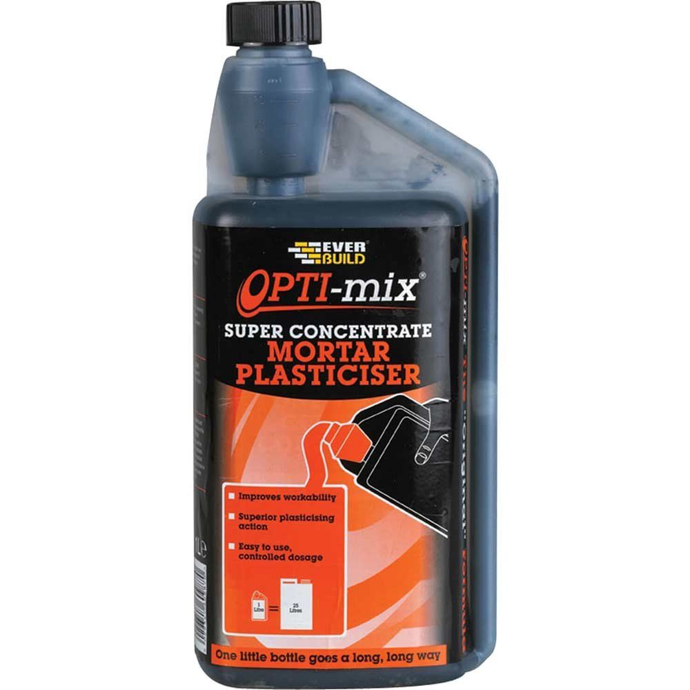 Everbuild Opti Mix Mortar Plasticizer 1l - Image 1