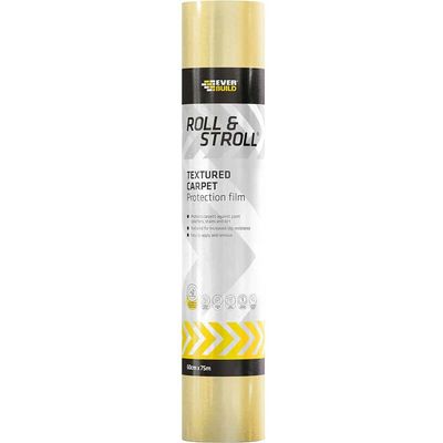 Everbuild Roll and Stroll Textured Non Slip Carpet Protector 600mm 75m - Thumbnail 2