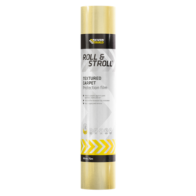 Everbuild Roll and Stroll Textured Non Slip Carpet Protector 600mm 75m - Thumbnail 3