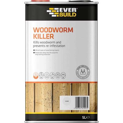 Everbuild Lumberjack Woodworm Killer 5l