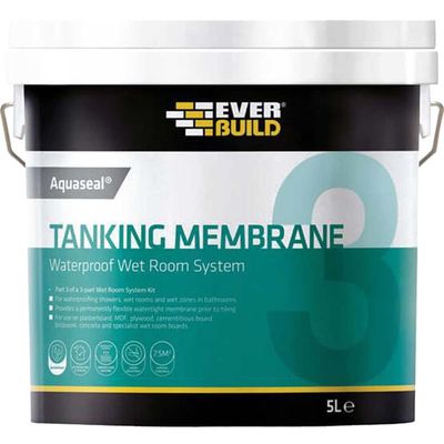 Everbuild Aquaseal Waterproof Tanking Membrane 5l