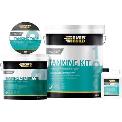 Everbuild Aquaseal Wet Room System Kit M