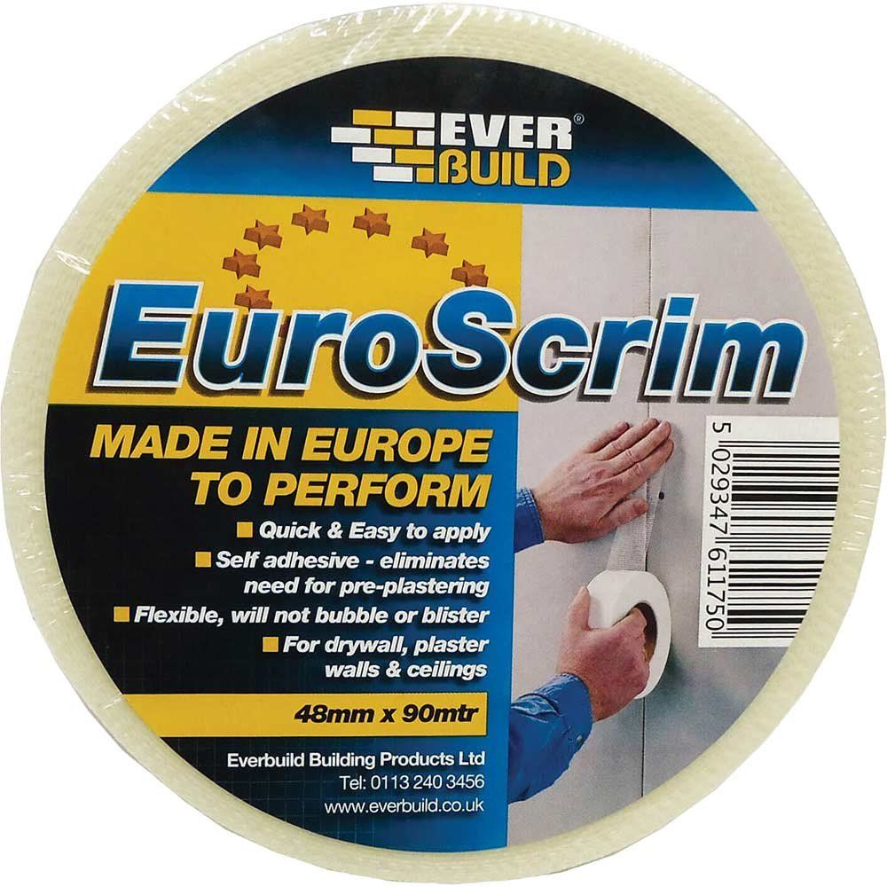 Everbuild EuroScrim Scrim Tape 48mm 90m - Image 1